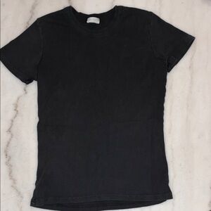 Black Crew Neck Tee